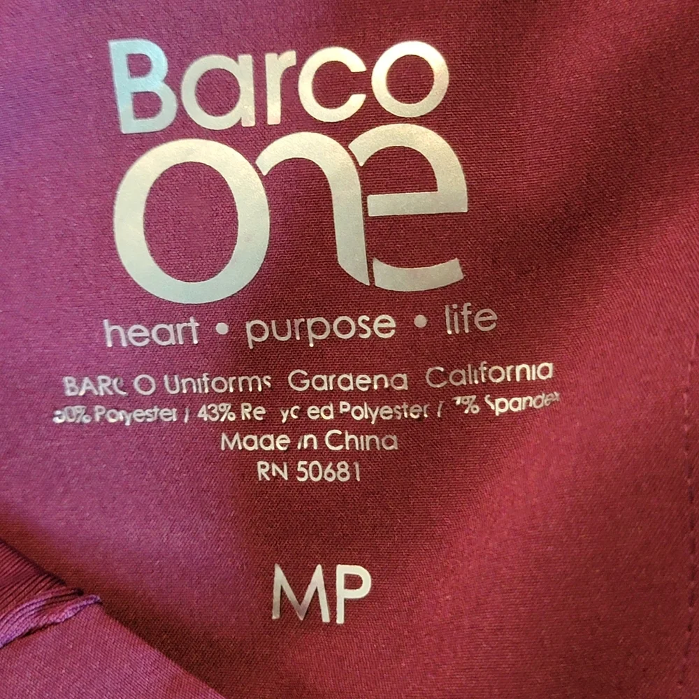 Barco One Boost Women's Scrub Joggers — Blue, Hunter Green & Wine Colors